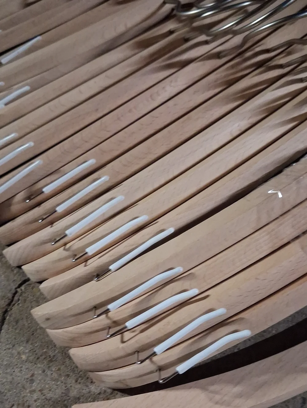 21 Wooden Hangers